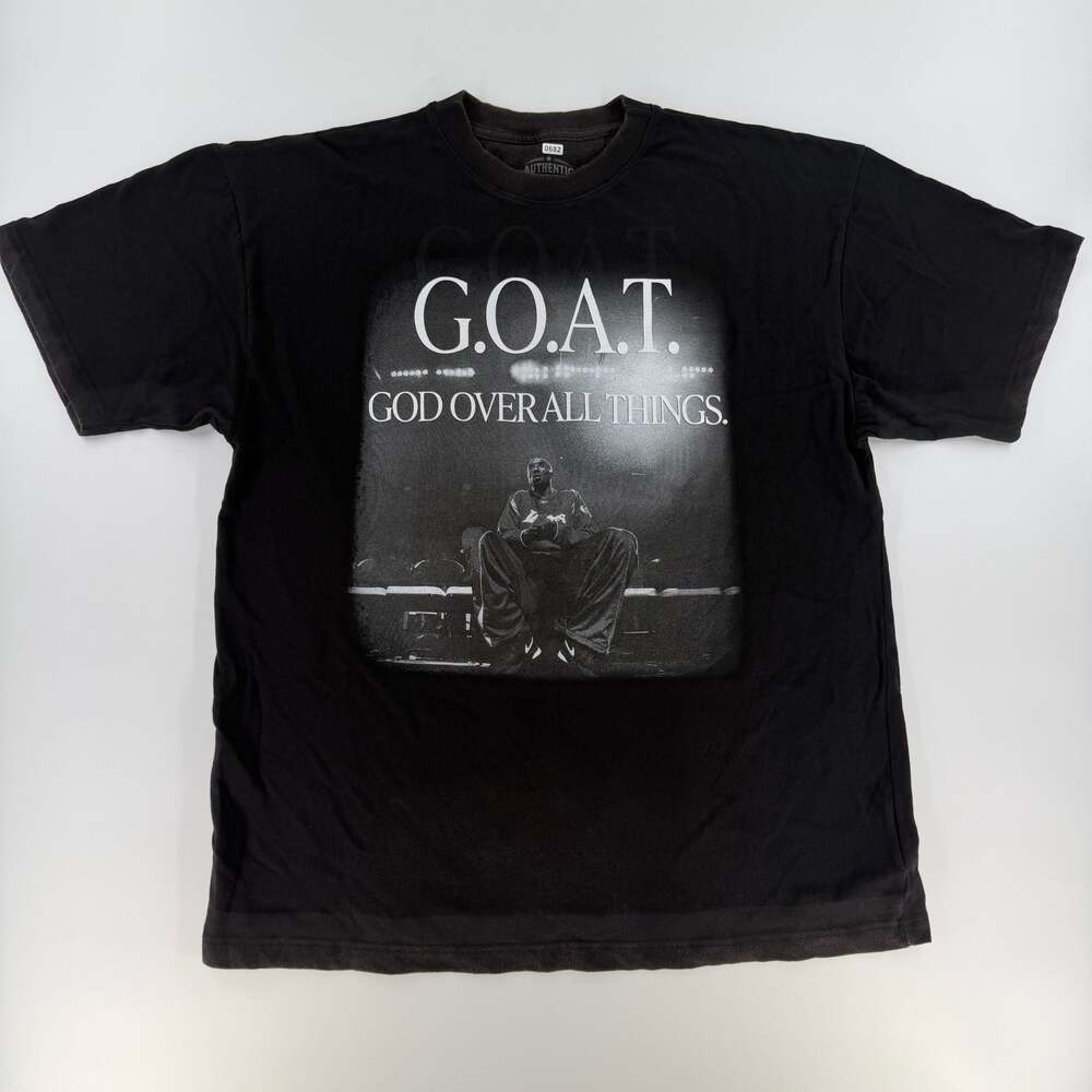 0682 XL Kobe Bryant G.O.A.T. God Over All Things Graphic T-Shirt